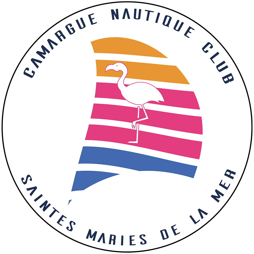 logo camargue nautique club | ecole de voile